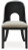 Ashley Rowanbeck Black Dining Table and 4 Chairs with Storage