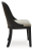 Ashley Rowanbeck Black Dining Table and 4 Chairs with Storage