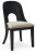 Ashley Rowanbeck Black Dining Table and 4 Chairs with Storage