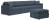 Ashley Modmax Granite 4-Piece Sectional with Ottoman 92104/46(2)/64/65/08