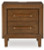 Ashley Lyncott Brown King Upholstered Bed with Dresser and 2 Nightstands