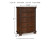 Ashley Lavinton Brown Queen Poster Bed with Mirrored Dresser, Chest and Nightstand