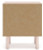 Ashley Wistenpine Blush Twin Upholstered Panel Headboard with Nightstand