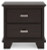 Ashley Covetown Dark Brown Queen Panel Bed with 2 Nightstands
