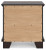 Ashley Covetown Dark Brown Queen Panel Bed with 2 Nightstands
