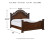 Ashley Lavinton Brown Queen Poster Bed with Dresser and 2 Nightstands