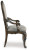 Ashley Maylee Dark Brown Dining Table and 4 Chairs and Bench Ashley Maylee Dark Brown Dining Table and 4 Chairs and Bench