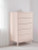 Ashley Wistenpine Blush Full Upholstered Panel Bed with Mirrored Dresser, Chest and Nightstand Ashley Wistenpine Blush Full Upholstered Panel Bed with Mirrored Dresser, Chest and Nightstand