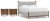 Ashley Lyncott Brown California King Upholstered Bed with 2 Nightstands