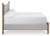 Ashley Lyncott Brown California King Upholstered Bed with 2 Nightstands