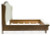 Benchcraft Sturlayne Brown Queen Upholstered Panel Bed with 2 Nightstands