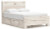 Benchcraft Lawroy Light Natural Queen Panel Bed with Mirrored Dresser, Chest and Nightstand Benchcraft Lawroy Light Natural Queen Panel Bed with Mirrored Dresser, Chest and Nightstand