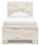 Ashley Lawroy Light Natural Twin Panel Bed with Dresser