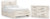 Ashley Lawroy Light Natural Queen Panel Bed with Dresser