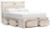 Ashley Lawroy Light Natural Queen Panel Storage Bed with 2 Nightstands Ashley Lawroy Light Natural Queen Panel Storage Bed with 2 Nightstands