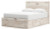 Ashley Lawroy Light Natural Queen Panel Storage Bed with 2 Nightstands Ashley Lawroy Light Natural Queen Panel Storage Bed with 2 Nightstands