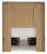Ashley Lawroy Light Natural Twin Panel Bed with Mirrored Dresser, Chest and 2 Nightstands