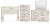 Benchcraft Lawroy Light Natural Queen Panel Headboard with Mirrored Dresser and Chest