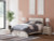 Ashley Lawroy Light Natural Full Panel Storage Bed with Mirrored Dresser and 2 Nightstands B100/12/B2310/50(2)/84S/87/31/36/92(2)