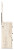 Benchcraft Lawroy Light Natural King Panel Headboard with Mirrored Dresser