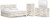 Ashley Lawroy Light Natural King Panel Bed with Mirrored Dresser and Chest B100/14/B2310/56/58/60(2)/31/36/46