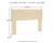 Ashley Cabinella Tan Queen Panel Headboard with Dresser and Nightstand