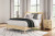 Ashley Cabinella Tan Full Platform Panel Bed with Dresser