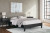 Ashley Socalle Black Queen Platform Bed with Dresser and Nightstand