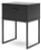 Ashley Socalle Black Queen Platform Bed with Dresser and Nightstand