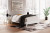 Ashley Socalle Black Full Platform Bed with Dresser and Chest