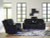 Ashley TwinBrooke Black Sofa and Loveseat