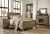 Ashley Trinell Brown Queen Panel Bed with Dresser, Chest and 2 Nightstands