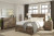 Ashley Trinell Brown Queen Panel Bed with Dresser and Chest