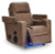 Ashley Flinlock Caramel Power Glider Recliner with Audio System