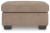 Benchcraft Triston-Peaks Suede Ottoman