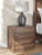Ashley Hollinaze Walnut Brown Nightstand