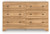 Ashley Galletyn Warm Brown Dresser