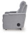 Ashley Landdin Pewter Power Glider Recliner with Audio System