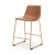 Ashley Crandox Brown Gold Counter Height Barstool (Set of 2)
