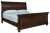Ashley Porter Rustic Brown California King Sleigh Bed