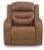 Ashley Dreamer Brown Power Recliner with Audio Seating