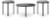 Ashley Dorylin Black Table (Set of 3)