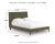 Ashley Zadilyn Sage Green Full Upholstered Bed with Roll Slats