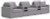 Ashley Modmax Ink 5-Piece Sectional 92121/46/57(2)/64/65
