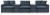 Ashley Modmax Ink 5-Piece Sectional 92121/46/57(2)/64/65