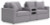 Ashley Modmax Ink 3-Piece Sectional 92121/27/64/65