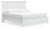 Ashley Bostwick Shoals White King Panel Bed