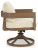 Ashley Serene Bay Dark Brown Outdoor Dining Table and 4 Chairs