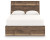Ashley Zadilyn Brown Queen Panel Bed B100/13/B3367/54/57/95
