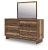 Ashley Zadilyn Brown Dresser and Mirror B3367/221/36